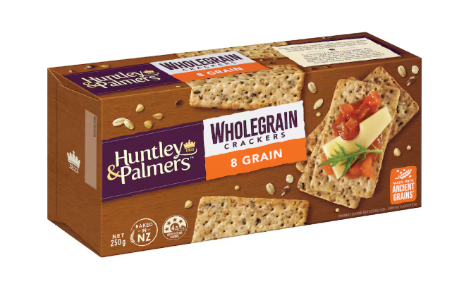 Huntley & Palmers Wholegrain Crackers 8 Grains
