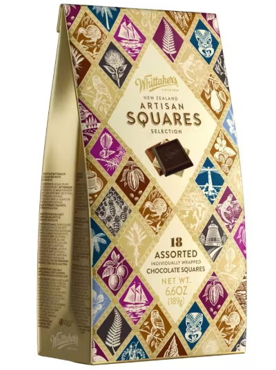 Whittakers Artisan Collection Chocolate Assorted Squares