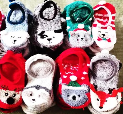 Cozy Ankle Socks (Design will vary)