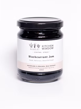 Kitchen Window 200ml Blackcurrant Jam