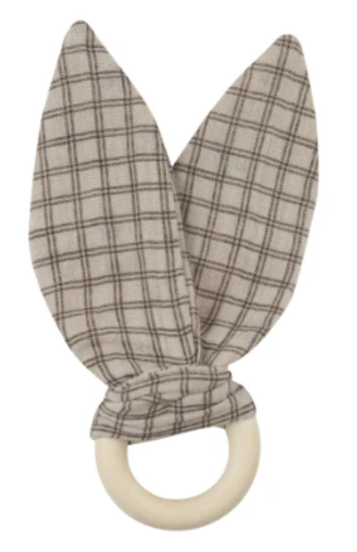 Bunny Ears Teething Ring