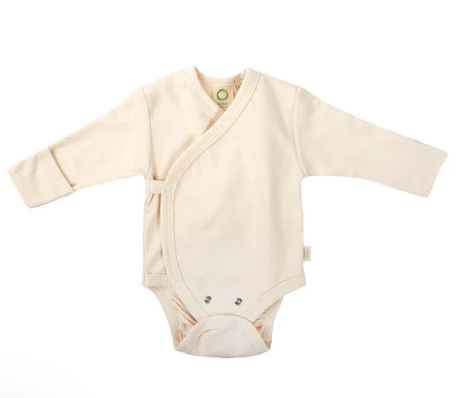 Organic Cotton Bodysuit Long Sleeves