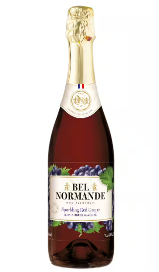 Bel Normande Sparkling Grape Juice Red