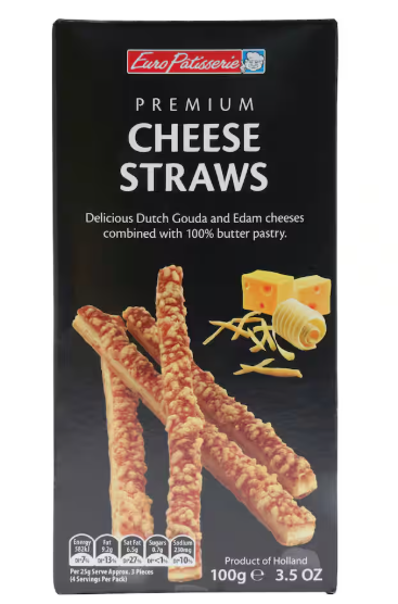 Euro Patisserie Crackers Cheese Straws