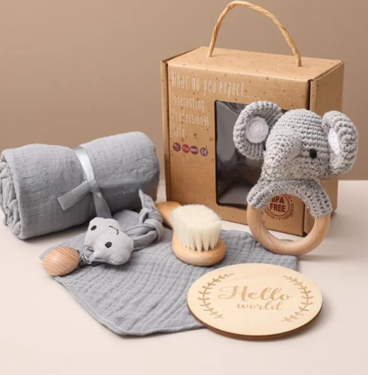 Bath set with Rattle