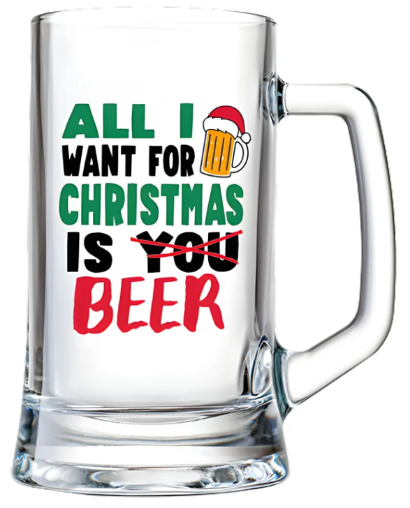 Christmas Beer Mug